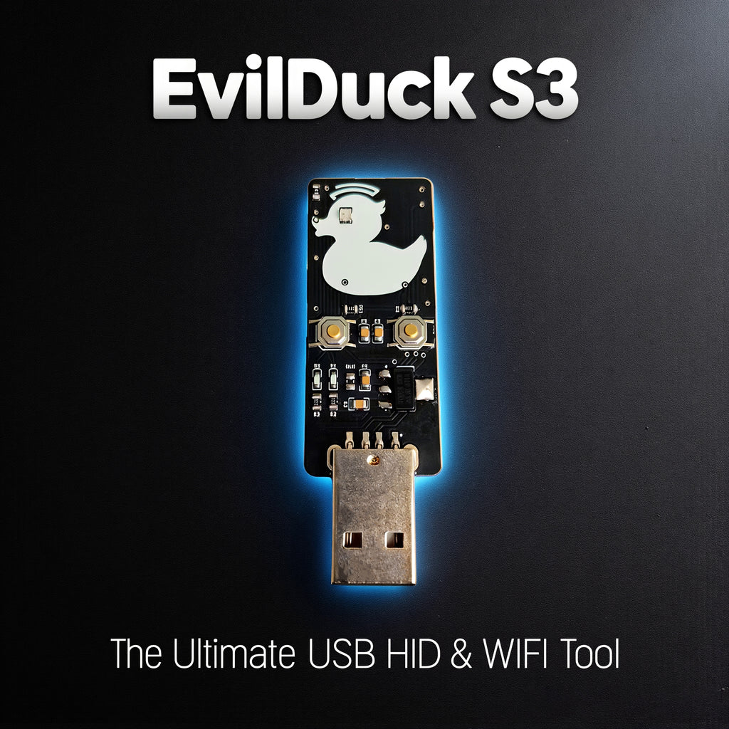 EvilDuck S3 V2 USB Rubber Ducky Device Plug and Play Penetration Testing Security Audit Tool for Windows Linux Mac System Audit