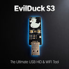 EvilDuck S3 V2 USB Rubber Ducky Device Plug and Play Penetration Testing Security Audit Tool for Windows Linux Mac System Audit