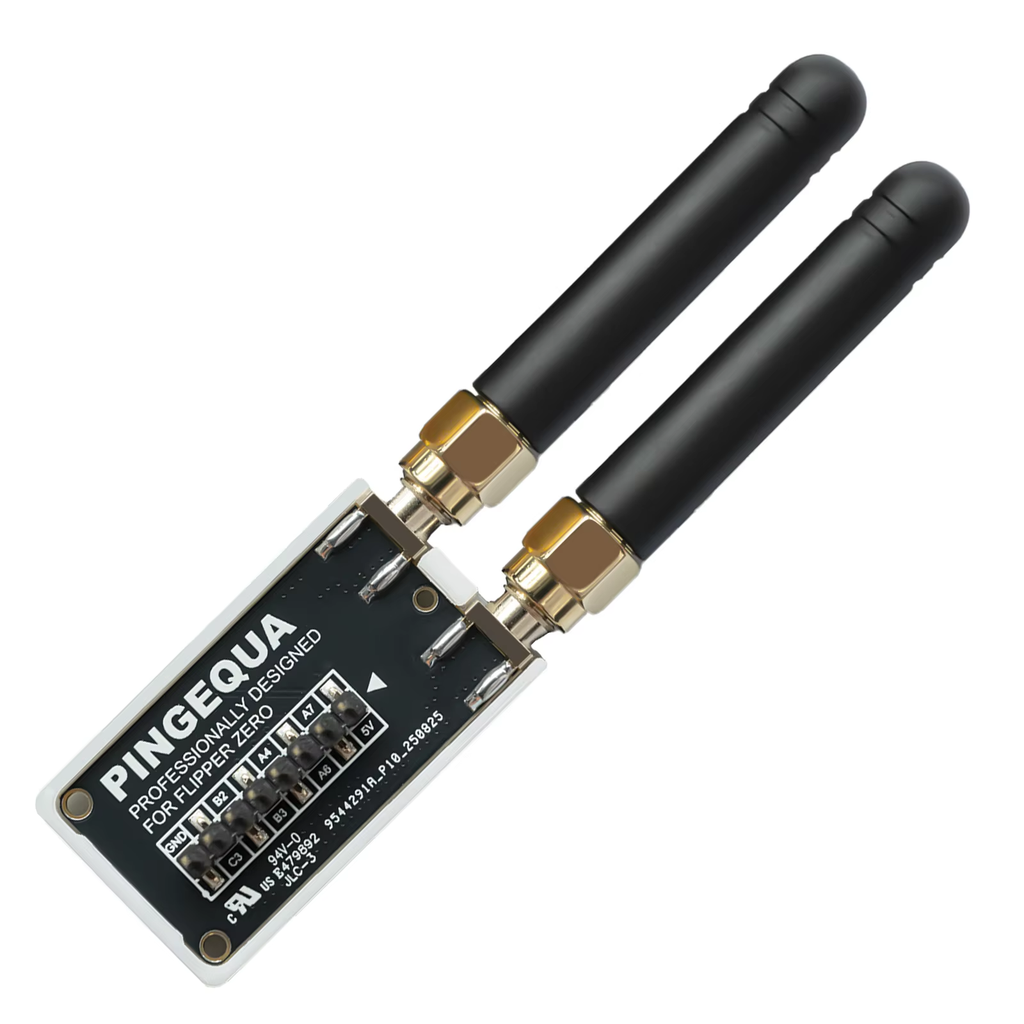 Flipper Zero NRF24 + CC1101 RF Devboard, PINGEQUA RF Lab App-Ready, 2.4GHz & 433MHz, High Performance, Auto-Switch 1 sold