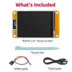 NM-CYD-ESP-Claw-C5 New AI Agent Board with 2.8″ TFT LCD Touchscreen with ESP32-C5 Support NM-RF-HAT Dual Band WiFi IoT Mainboard