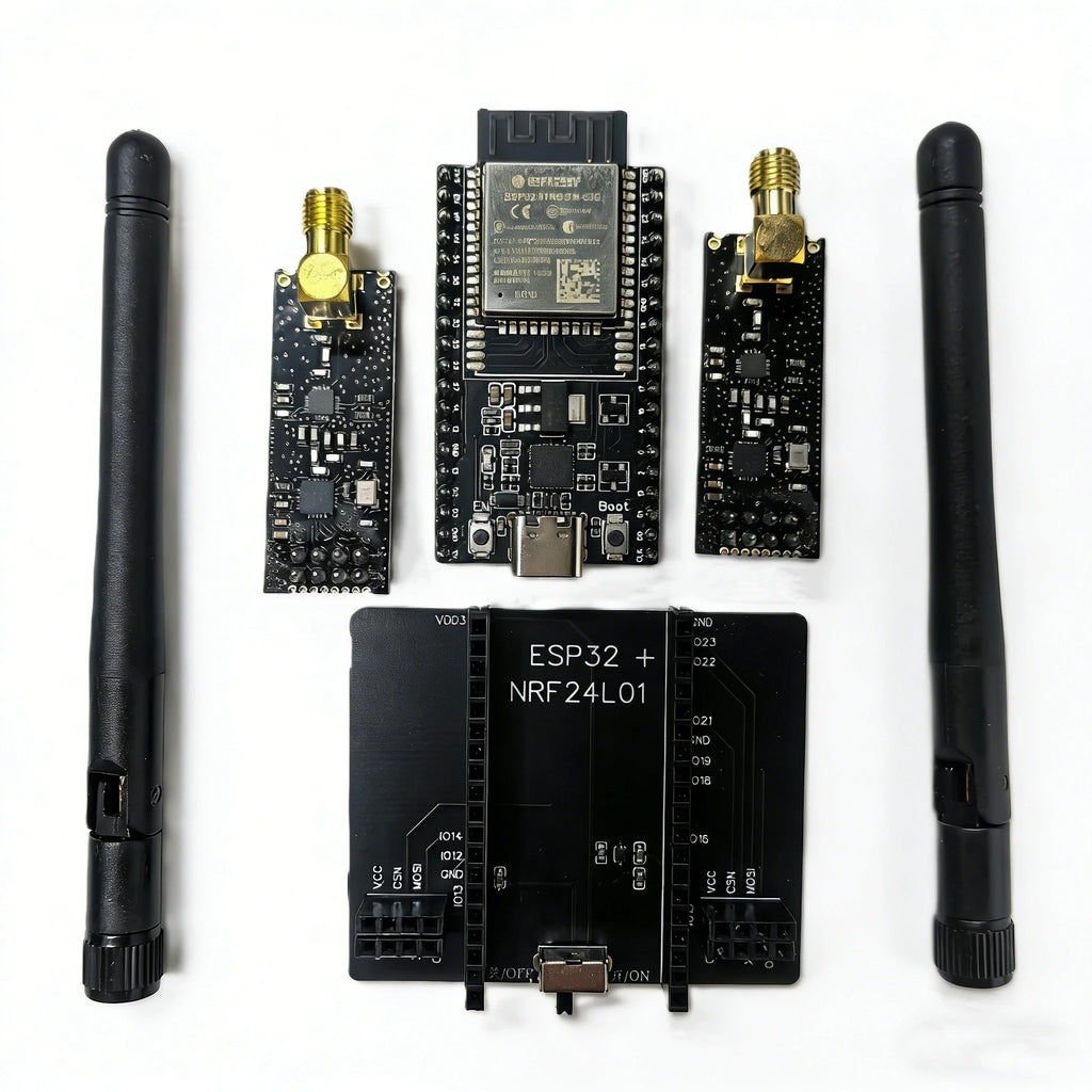 New ESP32 DevKitC + NRF24L01 PA LNA 2.4GHz Module Development Board Supports Bluetooth Blocker Signal And Wifi Support
