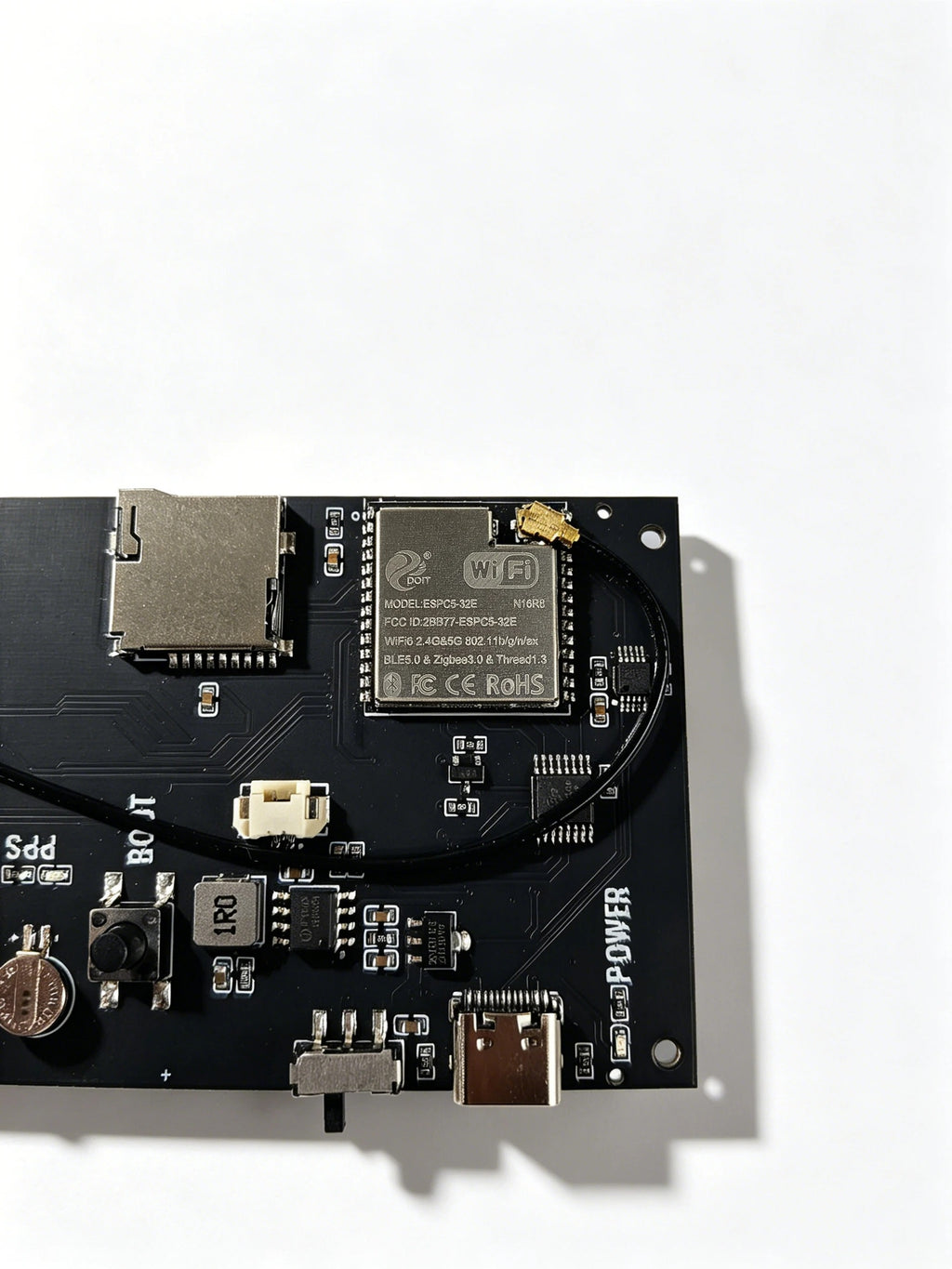 ESP32 Marauder V8 Device ESP32-C5 Dual Band WiFi, Bluetooth, GPS, Supports 2.4G&5G Signal For data analysis and penetration test