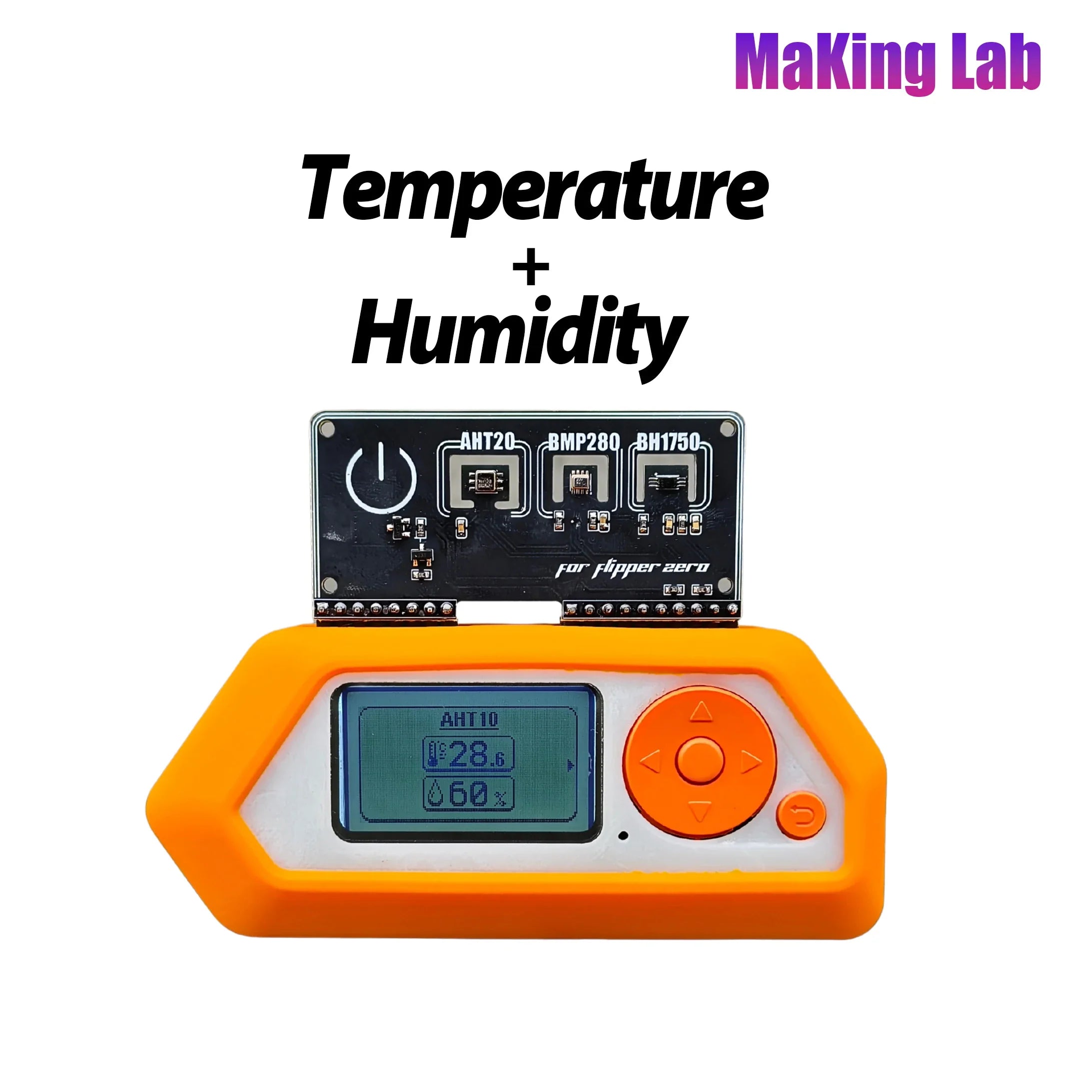 New Flipper Zero Environmental Sensor Module - Integrated Ultraviolet Light-Emit、Temperature、Humidity, and Pressure Sensor 4in1