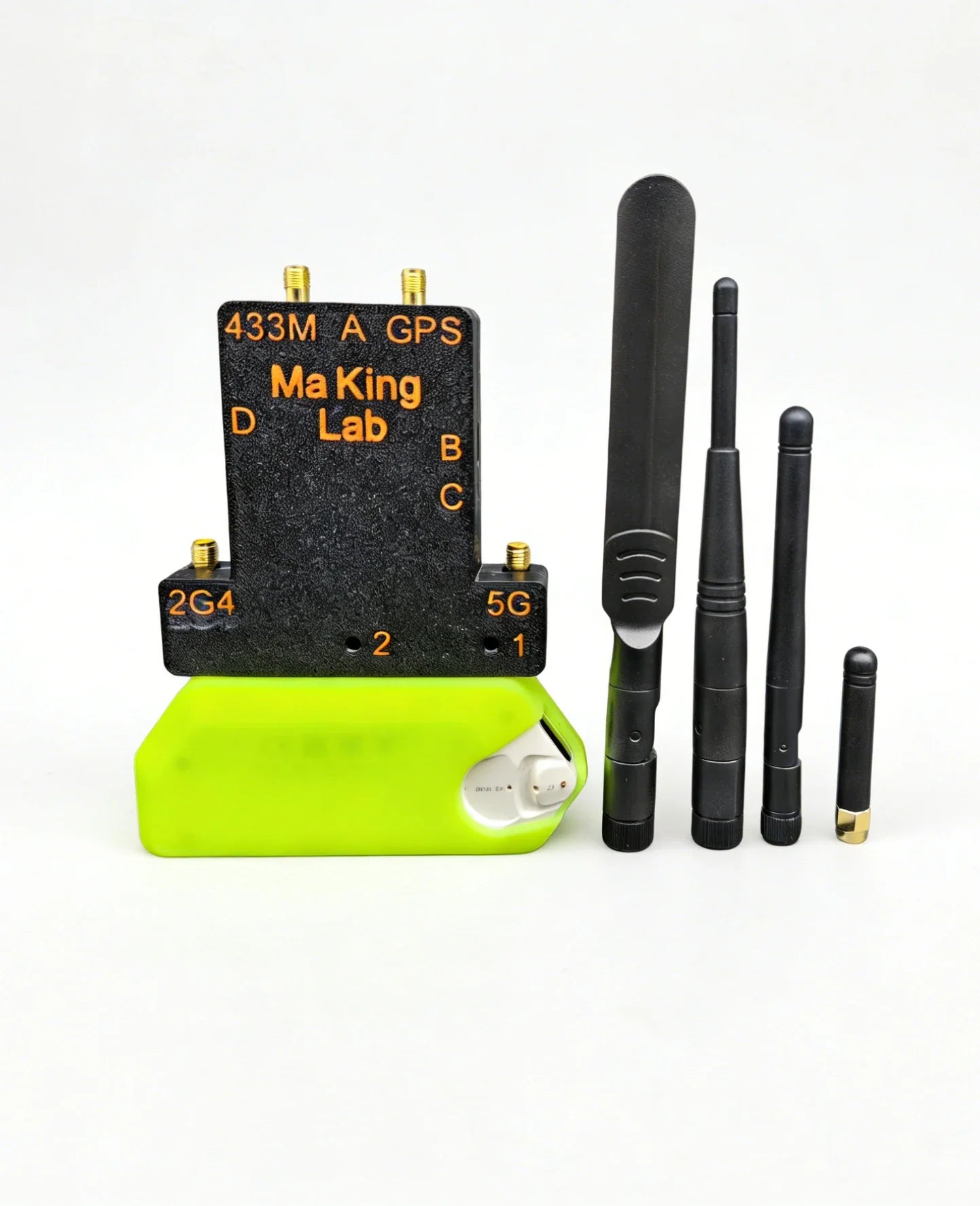 Flipper Zero Marauder 5G Version External Module Kit 433MHz RF ESP32C5 GPS Modules with 2.8-inch Screen for Signal/Data Analysis