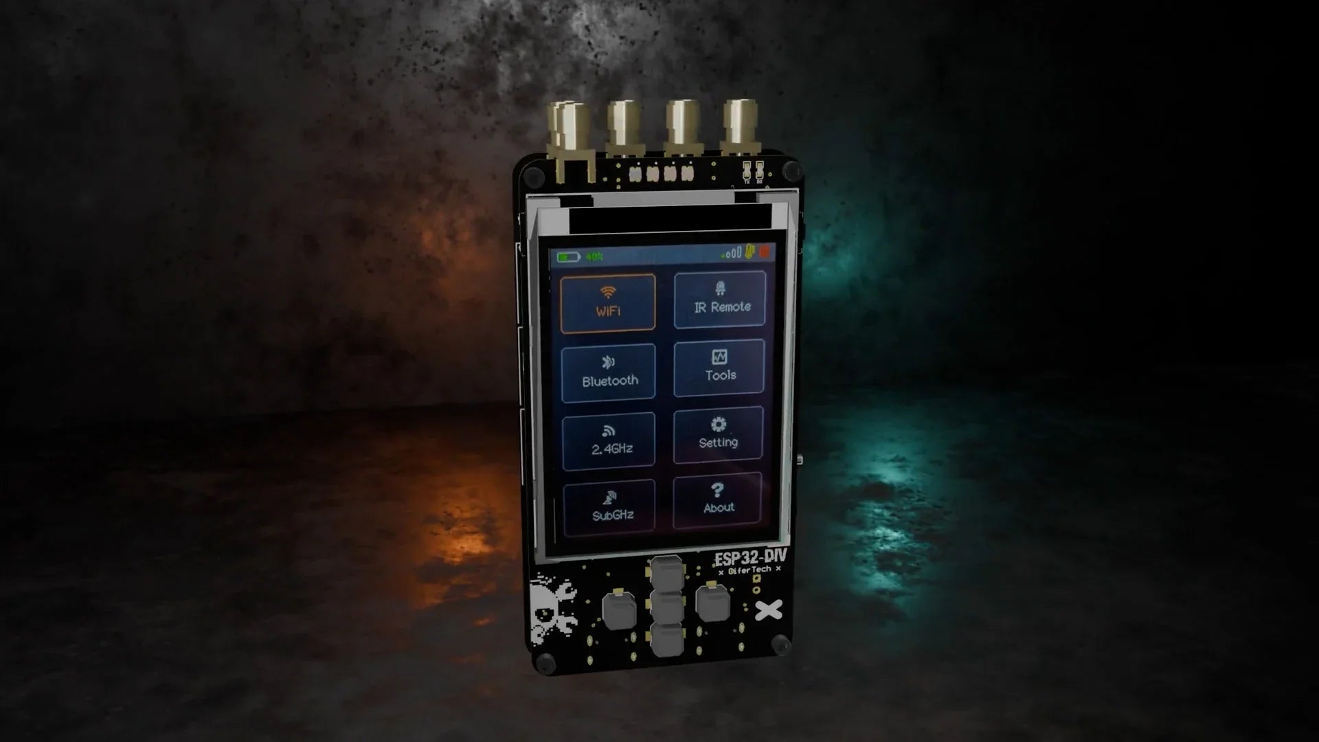 ESP32-DIV V2.0 Development Board Dual Core WiFi Bluetooth Compatible MCU Module 2.4GHz ESP32-WROOM-32 Integrated Chip Arduino