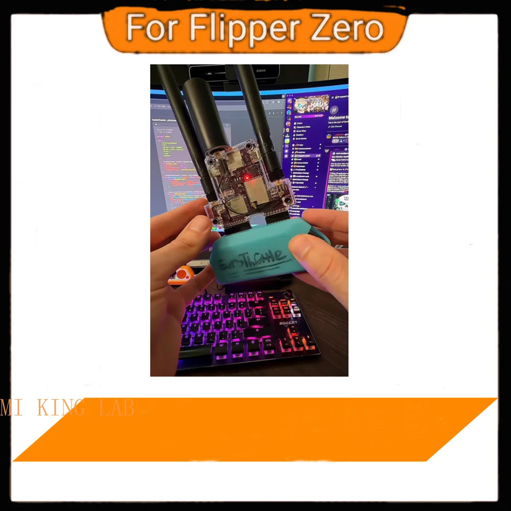 Flipper Zero Dual Touch V3 – ESP32 Wi-F – ESP32 Wi-Fi Board GPS.Influencer-Version mit Anleitungen /Dual ESP32 Wi-Fi Development